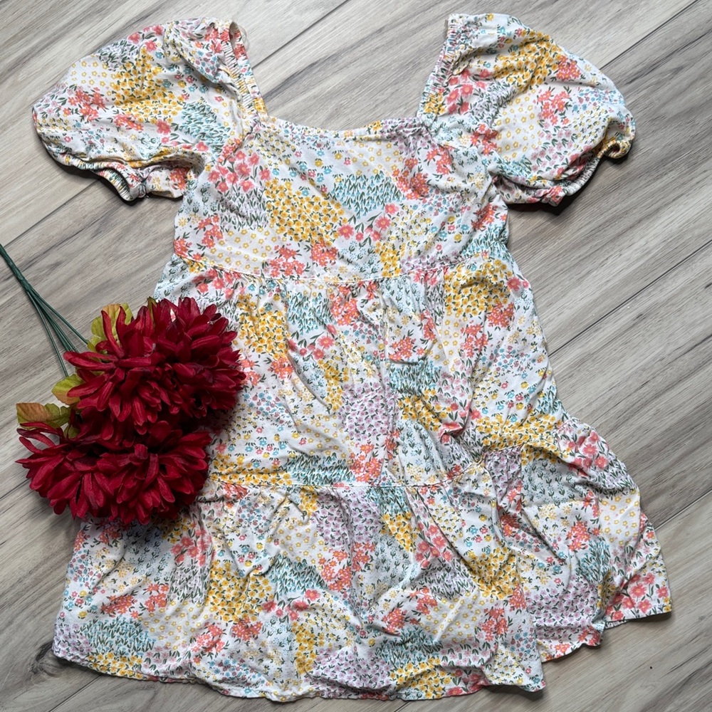 SO Multicolor Floral Dress